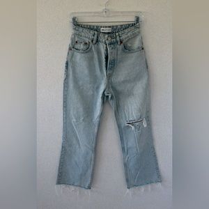 Crop jeans